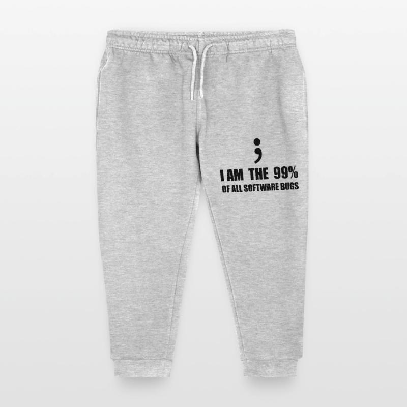 Computer Scientist Programmer Kids Organic Sweatpants by Stanley/Stella