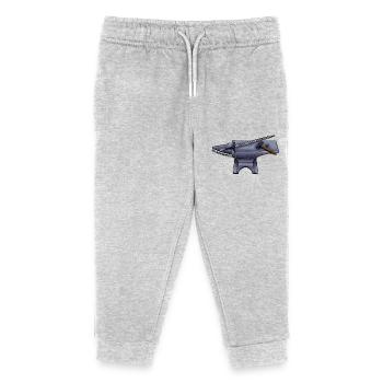 Armurier médiéval - Forgeron - Pantalon de jogging enfant bio Stanley/Stella - gris chiné - Devant
