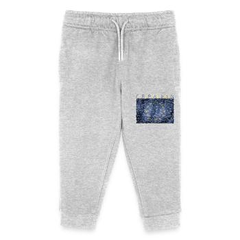 Drapeau de l’UE Art Design Europe Euro Bruxelles - Pantalon de jogging enfant bio Stanley/Stella - gris chiné - Devant
