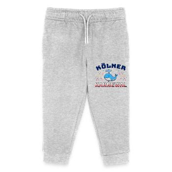 Carnaval de CologneCarnavalWAL - Pantalon de jogging enfant bio Stanley/Stella - gris chiné - Devant