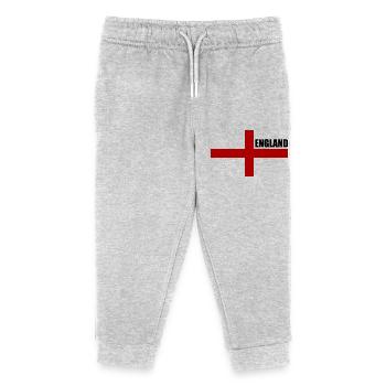 angleterre - Pantalon de jogging enfant bio Stanley/Stella - gris chiné - Devant