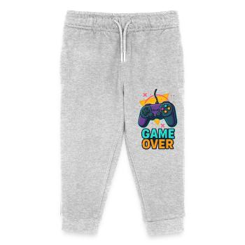 Fin de Partie - Pantalon de jogging enfant bio Stanley/Stella - gris chiné - Devant
