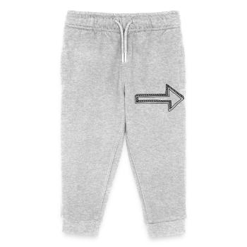 arrow - Kids Organic Sweatpants by Stanley/Stella - heather grey - Front