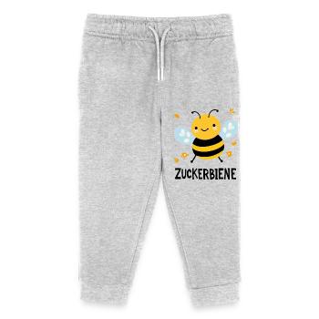Sugar bee - Kids Organic Sweatpants by Stanley/Stella - heather grey - Front
