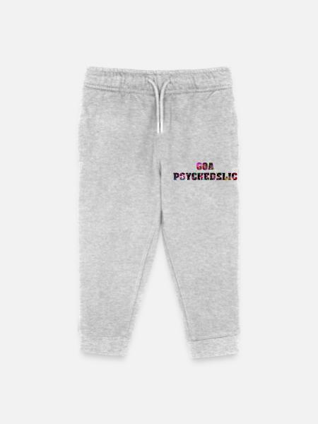 Goa psychedelic - Kinder Organic Jogginghose Mini Mover von Stanley/Stella - Grau meliert