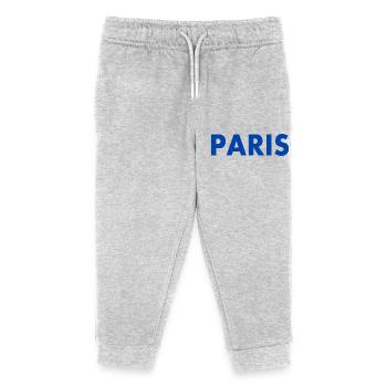 Paris - Pantalon de jogging enfant bio Stanley/Stella - gris chiné - Devant