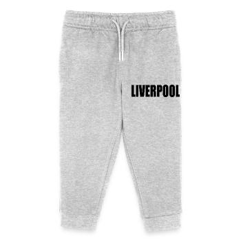 LIVERPOOL - Kinder Organic Jogginghose Mini Mover von Stanley/Stella - Grau meliert - Vorne