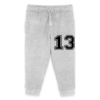 13 - Kinder Organic Jogginghose Mini Mover von Stanley/Stella - Grau meliert - Vorne