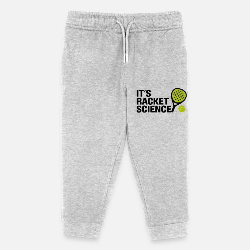 It s racket science 3 - Kinder Organic Jogginghose Mini Mover von Stanley/Stella - Grau meliert