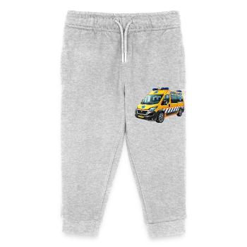 Ambulance modern - Kids Organic Sweatpants by Stanley/Stella - heather grey - Front