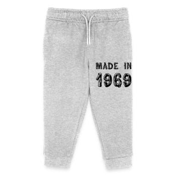 Made in 1969 - Kids Organic Sweatpants by Stanley/Stella - heather grey - Front