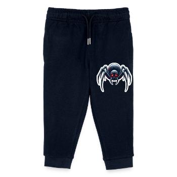 Spinne - Kinder Organic Jogginghose Mini Mover von Stanley/Stella - Navy - Vorne