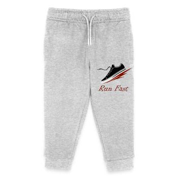 COOL SHOES - Kids Organic Sweatpants by Stanley/Stella - heather grey - Front
