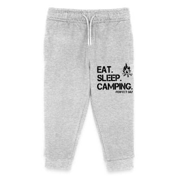 manger dormir camper - Pantalon de jogging enfant bio Stanley/Stella - gris chiné - Devant