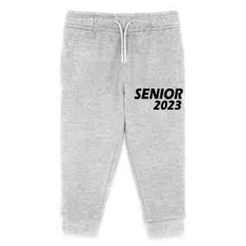 Senior 2023 - Kids Organic Sweatpants by Stanley/Stella - heather grey - Front