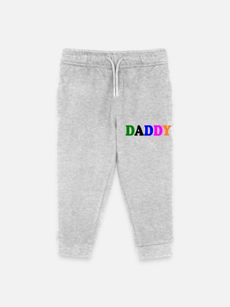 Daddy - Kinder Organic Jogginghose Mini Mover von Stanley/Stella - Grau meliert