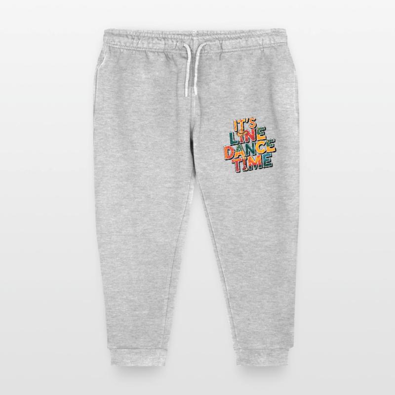 Line Dance Time Line Dancing Time to dance Kids Organic Sweatpants by Stanley/Stella