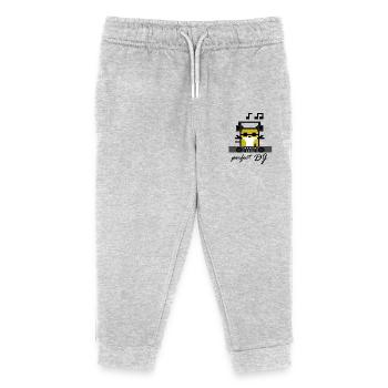 DJ Goldhamster - Kids Organic Sweatpants by Stanley/Stella - heather grey - Front