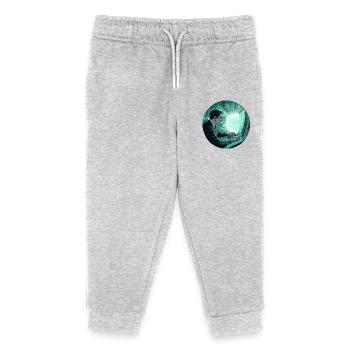 Digitale Vision: Die Zukunft entfesseln! - Kinder Organic Jogginghose Mini Mover von Stanley/Stella - Grau meliert - Vorne