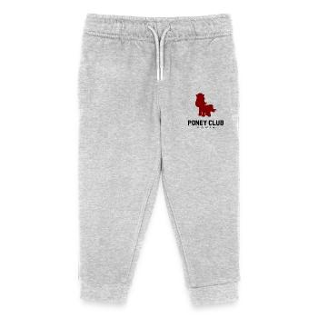 Pony Club - Kids Organic Sweatpants by Stanley/Stella - heather grey - Front