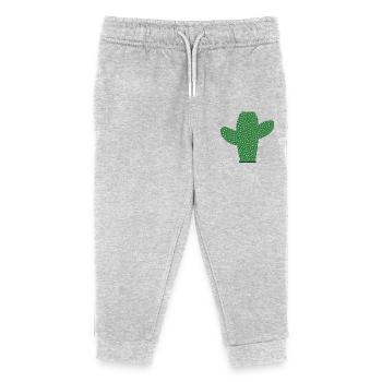 Cactus - Kids Organic Sweatpants by Stanley/Stella - heather grey - Front