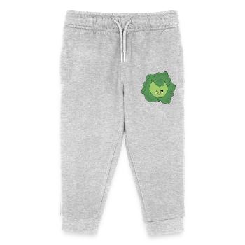 Kawaii Gesicht Kawaii Kostüm Kawaii - Kinder Organic Jogginghose Mini Mover von Stanley/Stella - Grau meliert - Vorne