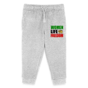 Women life freedom - Pantalon de jogging enfant bio Stanley/Stella - gris chiné - Devant