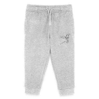 Gleitschirm Flieger Fieber - Kinder Organic Jogginghose Mini Mover von Stanley/Stella - Grau meliert - Vorne