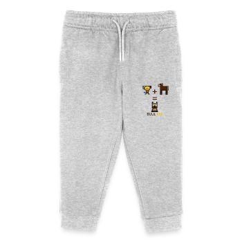 dog breed - Kids Organic Sweatpants by Stanley/Stella - heather grey - Front