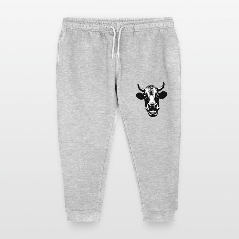 Grinning Cow Kids Organic Sweatpants by Stanley/Stella