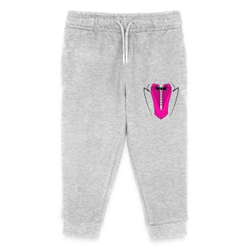 anzug 02 - Kinder Organic Jogginghose Mini Mover von Stanley/Stella - Grau meliert - Vorne