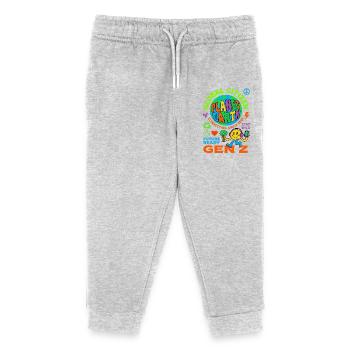 Global Citizen Planet Earth Gen Z - Kids Organic Sweatpants by Stanley/Stella - heather grey - Front