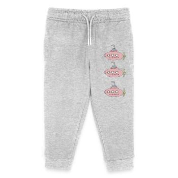 Sous-marin Triple - Pantalon de jogging enfant bio Stanley/Stella - gris chiné - Devant