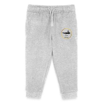 Figure Street Workout - Kinder Organic Jogginghose Mini Mover von Stanley/Stella - Grau meliert - Vorne