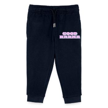 Bon Karma Retro Pop - Pantalon de jogging enfant bio Stanley/Stella - marine - Devant