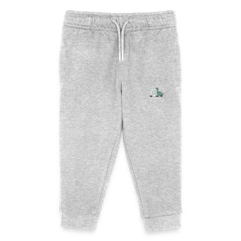 Buchstabe C - Kinder Organic Jogginghose Mini Mover von Stanley/Stella - Grau meliert - Vorne
