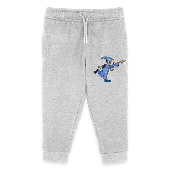 Assistant wizzy - Pantalon de jogging enfant bio Stanley/Stella - gris chiné - Devant