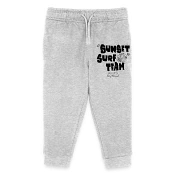 L’été à Very Pleasant - Pantalon de jogging enfant bio Stanley/Stella - gris chiné - Devant