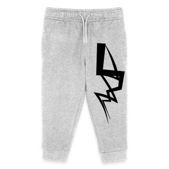 Lightning - Kids Organic Sweatpants by Stanley/Stella - heather grey - Front