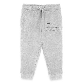 Hamburg Definition - Kinder Organic Jogginghose Mini Mover von Stanley/Stella - Grau meliert - Vorne