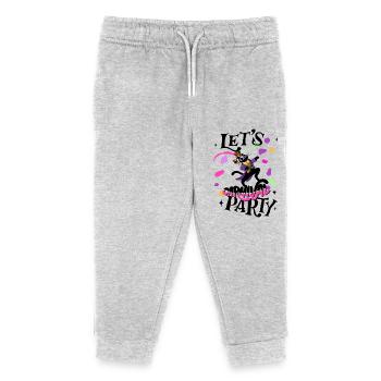 Carnival Party - Kids Organic Sweatpants by Stanley/Stella - heather grey - Front