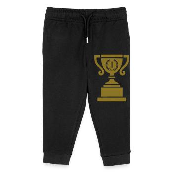 Coupe 1 - Pantalon de jogging enfant bio Stanley/Stella - noir - Devant