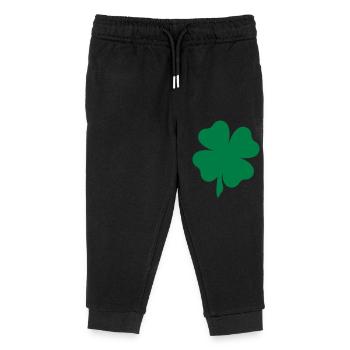 clover - Kids Organic Sweatpants by Stanley/Stella - black - Front