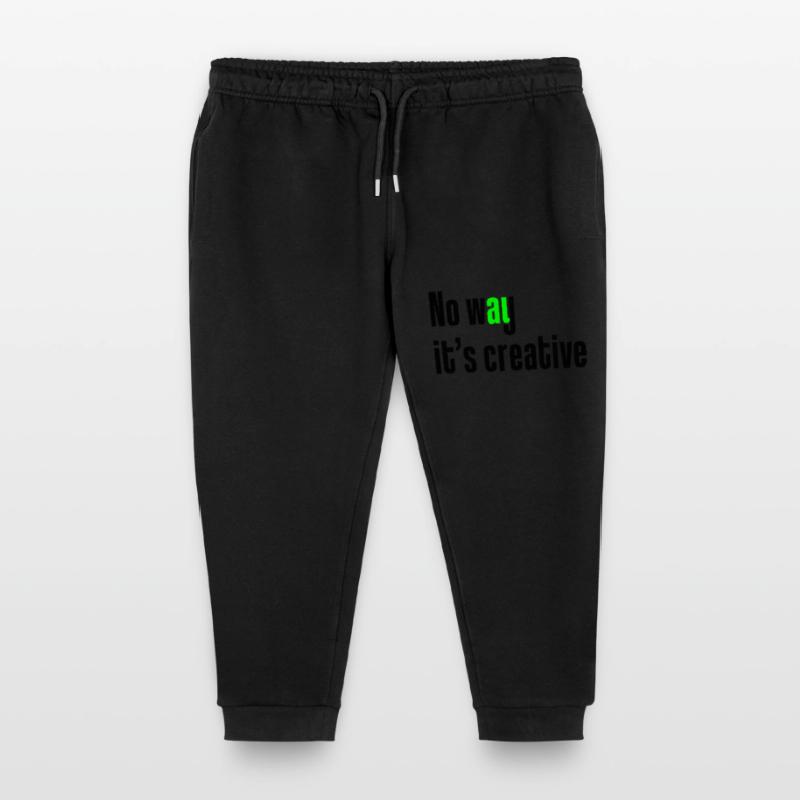Pas question que ce soit créatif Pantalon de jogging enfant bio Stanley/Stella