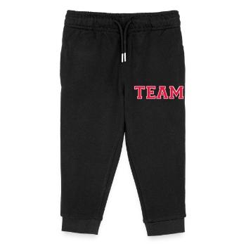 Team - Kids Organic Sweatpants by Stanley/Stella - black - Front