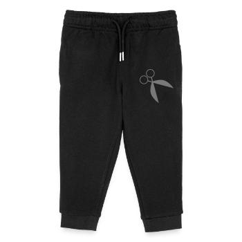 Schere - Kinder Organic Jogginghose Mini Mover von Stanley/Stella - Schwarz - Vorne