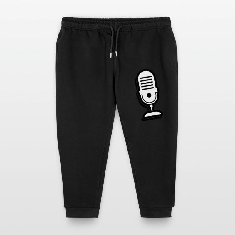 Microphone icon Kids Organic Sweatpants by Stanley/Stella