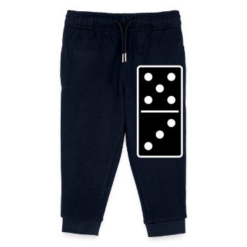 DOMINO STONE 5:3 - VARIABLE COLOR - VECTOR DESIGN! - Kinder Organic Jogginghose Mini Mover von Stanley/Stella - Navy - Vorne