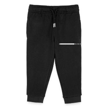 2025 Linie - Kinder Organic Jogginghose Mini Mover von Stanley/Stella - Schwarz - Vorne