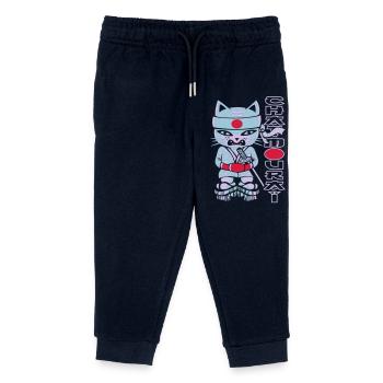 Chat mouraï flex - Kids Organic Sweatpants by Stanley/Stella - navy - Front